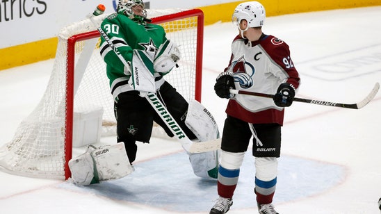 Stars edge Avs in shootout 3-2 behind Bishop’s big night