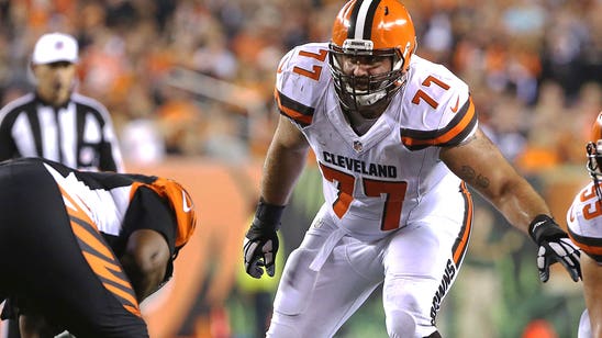 Browns place starting guard John Greco on injured reserve