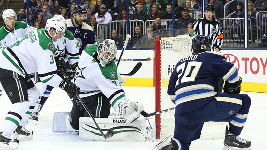 Stars lose to last-place Blue Jackets