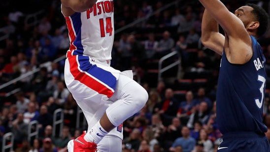 Drummond has 31 and 15 as surging Pistons top Timberwolves