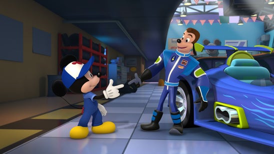 NASCAR Stars Team With Mickey Mouse In New Disney Show