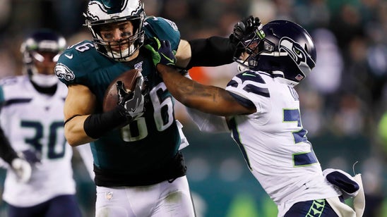 Eagles' Ertz guts out playoff loss with kidney, rib injuries