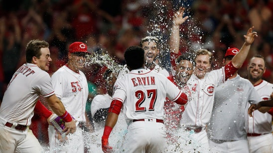 Ervin’s leadoff home run in 11th lifts Reds over Giants 2-1