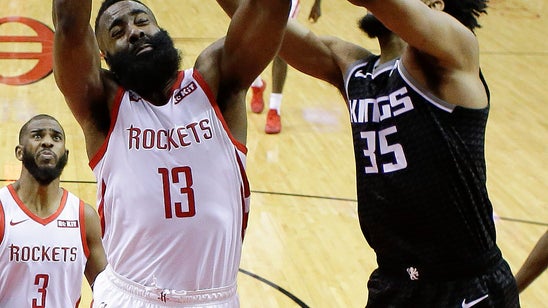 Harden scores 50, has triple-double as Rockets beat Kings