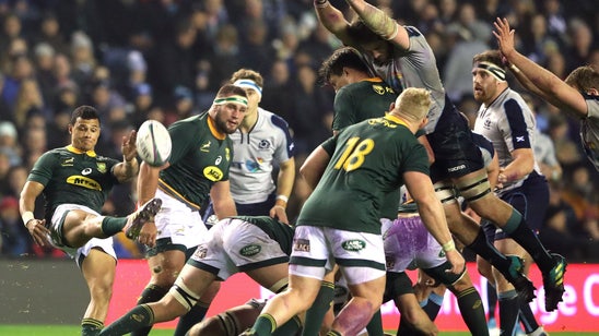 Springboks win at Murrayfield 26-20