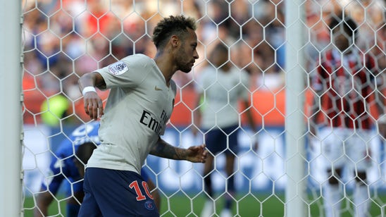Neymar’s mouth bloodied between 2 goals in PSG rout of Nice