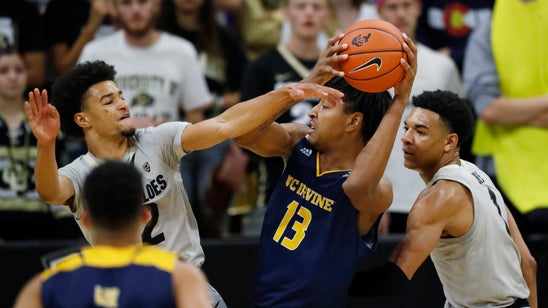 Bey, Wright each score 16, No. 23 Colorado beats UCI 69-53