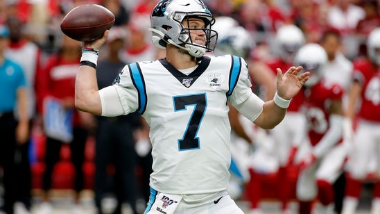 Allen throws 4 TDs, Panthers beat Cardinals 38-20