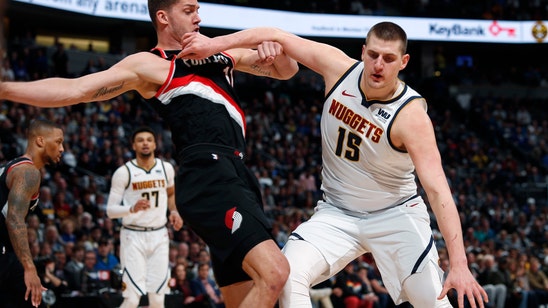 Jokic’s 37 points leads Nuggets past Portland 121-113