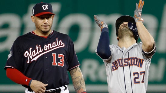 Altuve, Astros show up in World Series, win Game 3 in DC 4-1