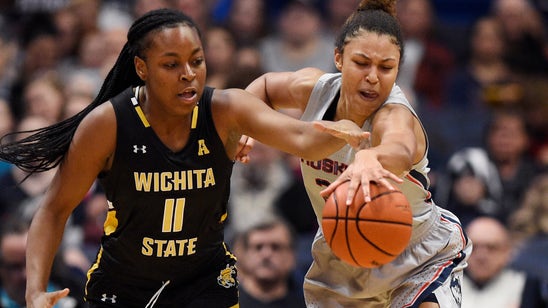No. 1 UConn beats Wichita St. 83-55, stays undefeated in AAC