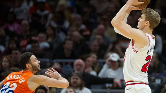 Lauri Markkanen scores 31 points, Bulls beat Cavs 112-92