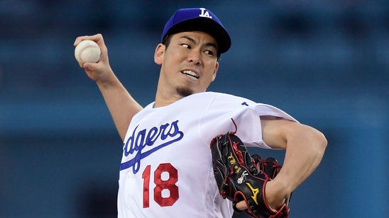 Maeda strikes out 12, drives in 2 as Dodgers top Padres 2-0