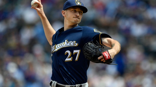 Padres sign Pomeranz, get Davies, Grisham from Brewers