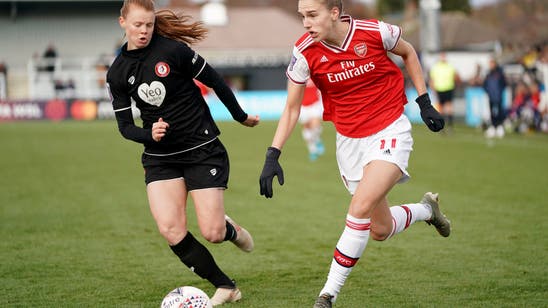 Miedema scores 6 to lead Arsenal to record 11-1 WSL win