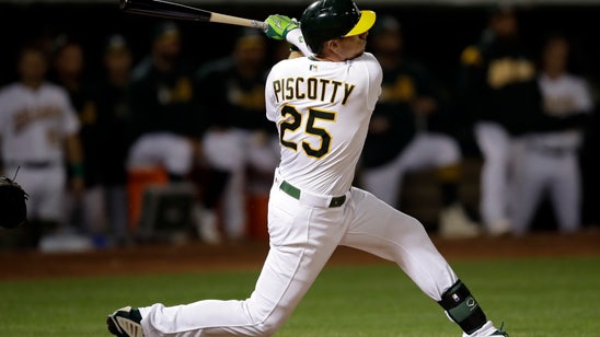 Piscotty’s 3 RBIs lead A’s over Rangers, end 3-game skid