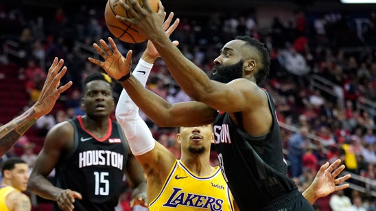 Harden has 50 in triple-double, Rockets beat Lakers 126-111