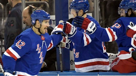 Rangers beat Panthers 4-2 for 5th straight home win