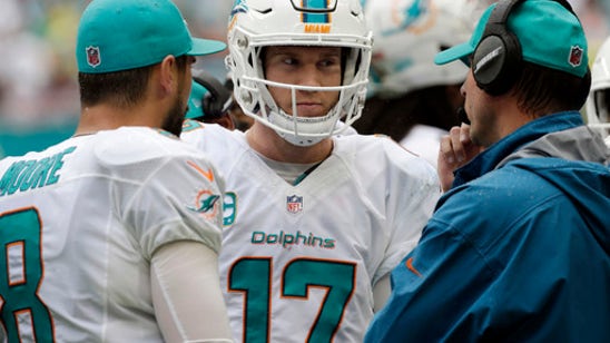 Dolphins QB Tannehill sits out drills; unlikely vs Steelers