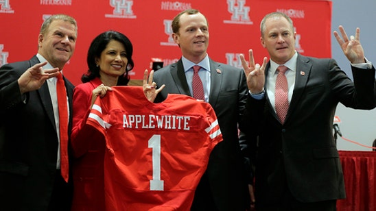 New coach Applewhite vows that he'll be at Houston long-term