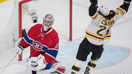 Spooner scores in OT to lift Bruins over Canadiens 2-1 (Dec 12, 2016)