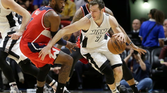 Dragic scores 34, Heat beat Wizards 112-101 to snap slide (Dec 12, 2016)