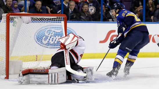 Tarasenko stays hot as Blues come back to beat Devils 5-2 (Dec 15, 2016)