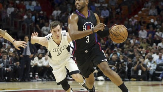 Clippers hang on and beat Heat for 4th straight win, 102-98 (Dec 16, 2016)