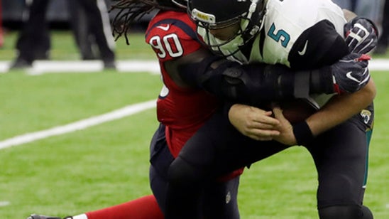 Savage steps in to lead Texans over Jaguars 21-20