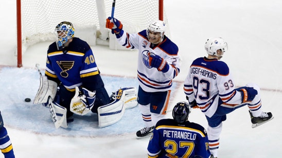 After Maroon's emotional equalizer, Oilers beat Blues in OT (Dec 19, 2016)