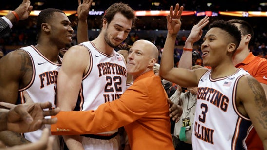 Hill scores 21, Morgan adds 19, Illinois tops Missouri 75-66 (Dec 21, 2016)