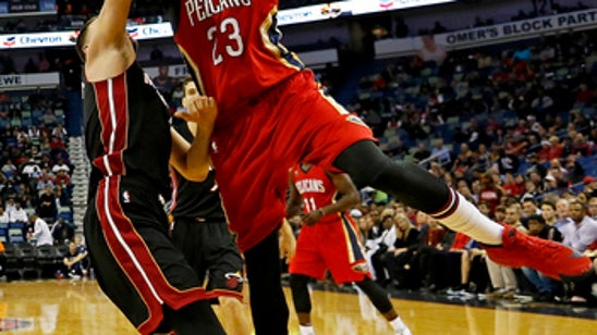 Davis leads Pelicans to 91-87 comeback win over Heat (Dec 23, 2016)
