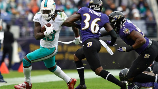 Tough, durable Jay Ajayi is carrying Dolphins to playoffs