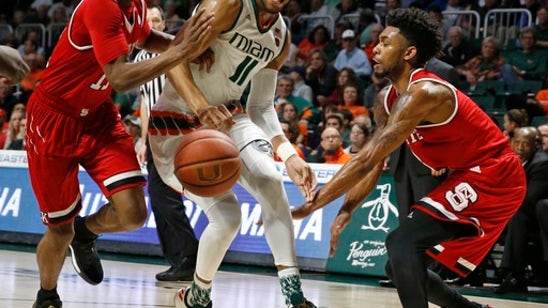 Newton's 21 points lead Miami past NC State (Dec 31, 2016)