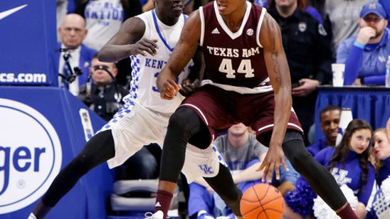 No. 6 Kentucky has no trouble in 100-58 rout of Texas A&M (Jan 03, 2017)