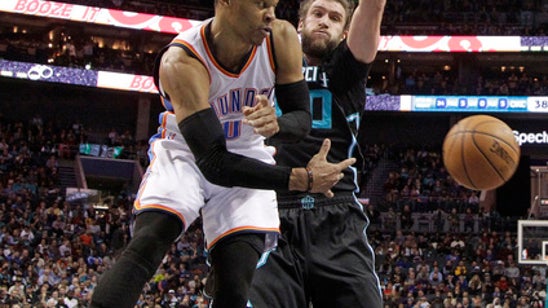 Batum scores 28 points, Hornets beat Thunder 123-112 (Jan 04, 2017)