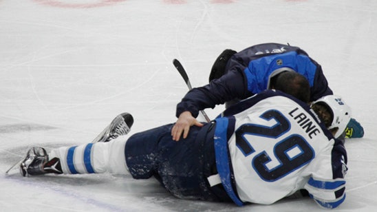 Laine hurt; Sabres rally in 3rd for 4-3 win over Jets (Jan 07, 2017)