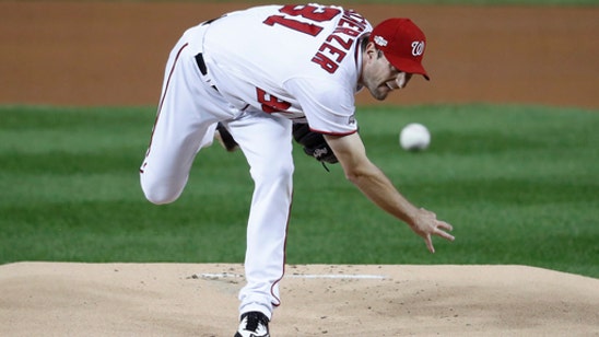 Scherzer reveals he pitched since August with injured finger