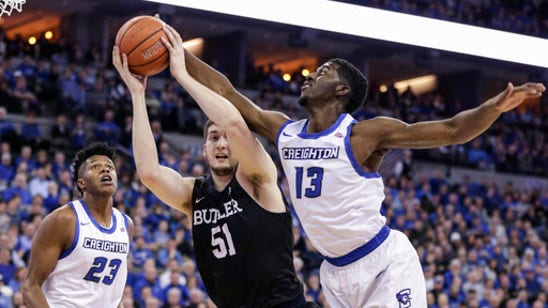 No. 8 Creighton beats No. 12 Butler to match its best start (Jan 11, 2017)