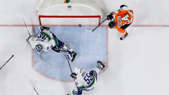 Giroux's shootout goal leads Flyers over Canucks 5-4 (Jan 12, 2017)