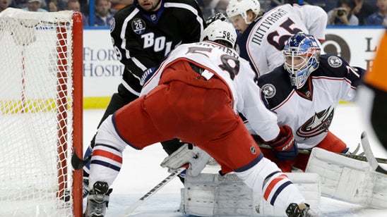 Korpisalo makes 31 saves, Blue Jackets top Lightning 3-1 (Jan 13, 2017)