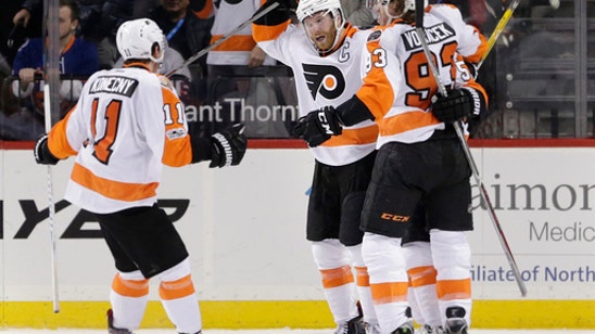 Giroux scores 3:20 into OT to lift Flyers past Islanders (Jan 22, 2017)