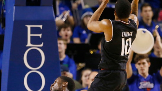 Caupain's late jumper lifts No. 14 Cincinnati past Tulsa (Feb 01, 2017)