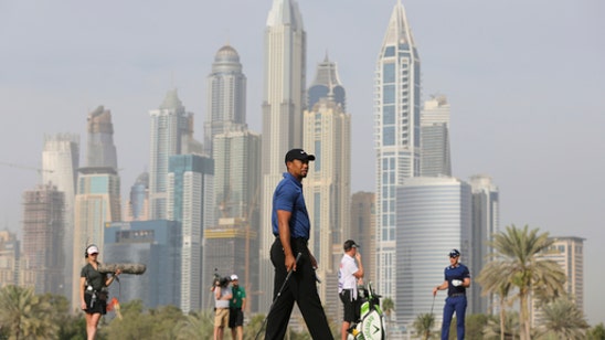 Tiger Woods withdraws from the Dubai Desert Classic