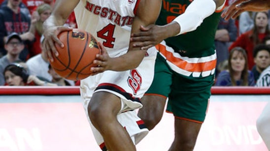 Reed scores 26, leads Miami past NC State 84-79 (Feb 04, 2017)