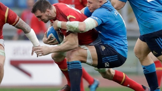 Wales overcomes slow start to beat Italy 33-7 in Six Nations