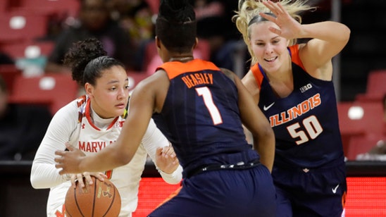 No. 3 Maryland women roll past Illinois, 84-59 (Feb 9, 2017)
