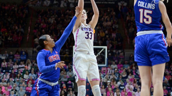 No. 1 UConn wins 99th straight, 83-41 over SMU (Feb 11, 2017)