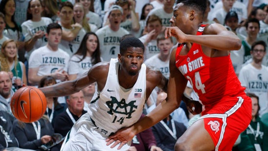 Michigan State's Harris out with season-ending knee injury