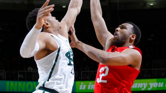 Ellis' 3-pointers help Michigan State beat Ohio State 74-66 (Feb 14, 2017)
